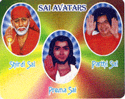 triple avatara, Shirdi Sai, Prema Sai, Sathya Sai